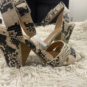Brand new in box wedge sandals